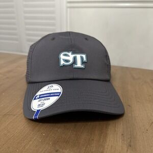 Southern Tide Hat Cap Snap Back Mens One Size Gray ST Logo Mesh Trucker Athletic